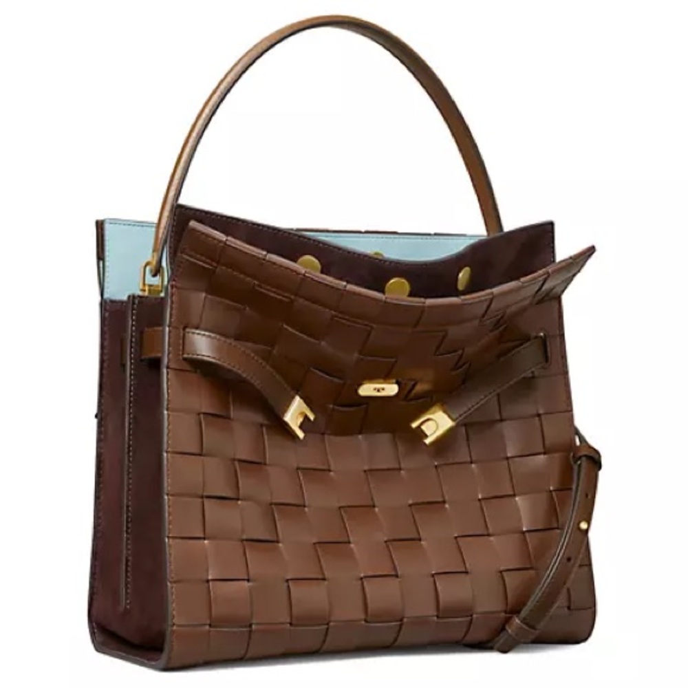 ISO!!!!!!! Woven Tory Burch Lee Radziwill Double Bag